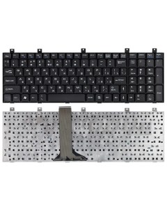 Клавиатура для ноутбука MSI ER710 EX600 EX6 10 EX620 EX623 EX630 EX700 черная Nobrand