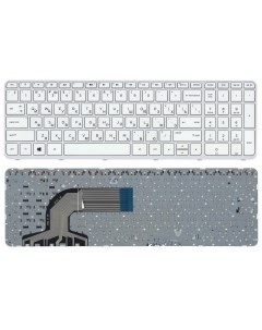 Клавиатура для ноутбука HP AER65700210 белая Nobrand