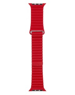 Ремешок для Apple Watch 42 44mm Leather Loop AW44 LL01 Imperial Red 36782 Evolution