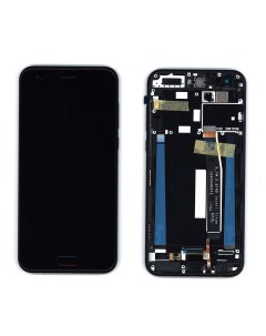 Дисплей с тачскрином для Asus ZenFone 4 ZE554KL черный с рамкой Оем