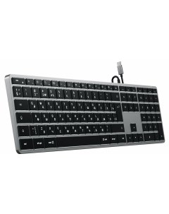 Проводная клавиатура Slim W3 Gray Black ST UCSW3M RU Satechi