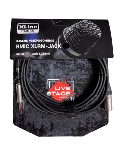 Кабель аудио 1xJack 1xXLR Cables RMIC XLRM JACK 03 3 0m Xline