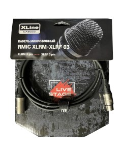 Кабель аудио 1xXLR 1xXLR Cables RMIC XLRM XLRF 045 4 5m Xline