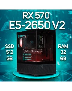 Системный блок Xeon E5 2650 RX 570 8 Гб RAM 32GB SSD 512GB XEON_30 Engageshop