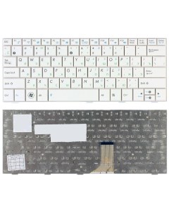 Клавиатура для ноутбука Asus Eee PC 1005HA 1008HA 1001HA 1001px белая Nobrand