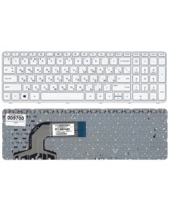 Клавиатура для ноутбука HP 15t n белая Nobrand