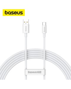 Кабель Superior Series Fast Charging Data Cable USB Type C 100W 2 м Белый Baseus