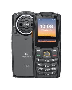 Мобильный телефон M6 Russian Edition черный Agm