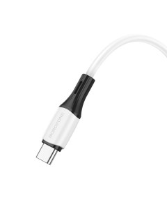 Дата кабель BX79 USB Type C 1 м белый Borofone