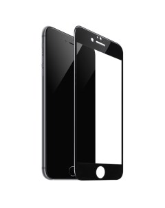 Защитное стекло на iPhone 6 6S A1 Shatterproof edges 3D закруглённое черное Hoco