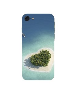 Чехол силиконовый для iPhone 7 8 SE 2020 с дизайном остров Hoco