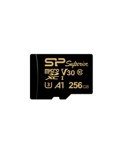 Флеш карта Golden High Endurance 256GB microSDXC Class 10 SP256GBSTXDV3V1H Silicon power