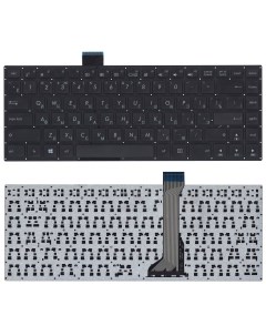 Клавиатура для ноутбука Asus E402 черная Nobrand