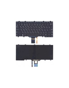 Клавиатура для ноутбука Dell Latitude E5250 с подцветкой Nobrand