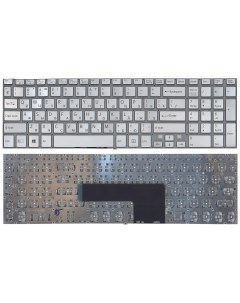 Клавиатура для ноутбука V141706CS1RU серебристая Nobrand