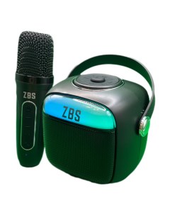 Портативная колонка Black микрофон Zbs