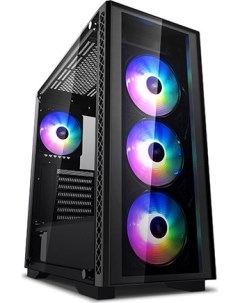 Корпус компьютерный MATREXX 50 ADD RGB 4F черный Deepcool