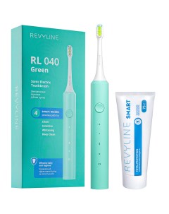 Электрическая зубная щетка RL 040 зубная паста зеленый Revyline