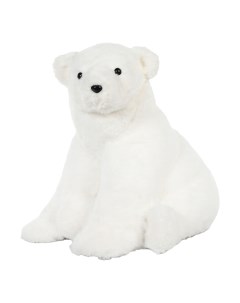 Мягкая игрушка Белый медведь 36 см Due esse christmas