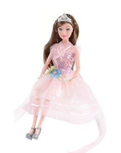 Кукла модельная 29 см Флора платье цветок K10717 Max & jessi