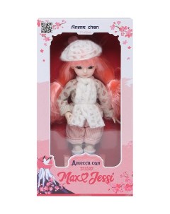 Кукла шарнирная серия Аниме 30 см в свитере К10742 Max & jessi