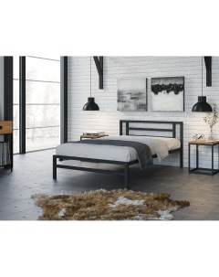 Односпальная кровать Титан 120 Серый 4 сезона