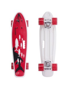 Скейтборд X16735 красного цвета Tongde