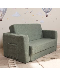 Бескаркасный диван детский раскладной для сна игровой Teddy Simba land