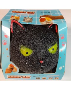 Игрушка котенок сквиш антистресс черный Nobrand