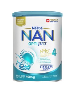 Молочная смесь Nestle 4 Optipro с 18 месяцев 400 г Nan
