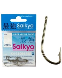 Крючки для рыбалки KH 11004 Crystal BR BR 20 2 10 Saikyo