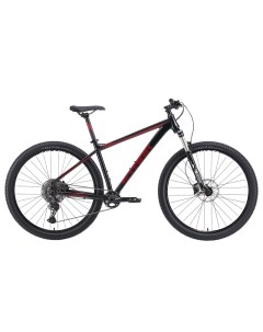 Велосипед 24 Krafter 29 7 HD 20 2024 черный красный Stark
