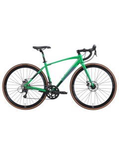 Велосипед Peloton 700 4 D 2024 20 зеленый черный серый Stark