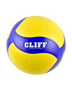 Мяч волейбольный V320W 5 размер PU желто синий Cliff