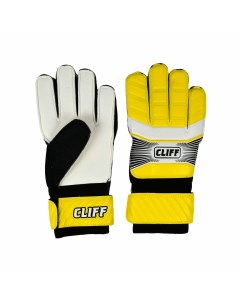 Перчатки вратарские СF 47 желто черные р 10 Cliff