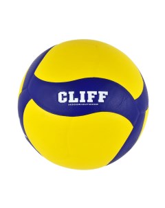 Мяч волейбольный V200W 5 размер PU желто синий Cliff