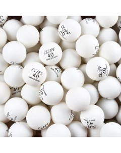 Мячи для настольного тенниса 40мм пакет 144 штуки белые Cliff