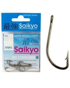 Крючки для рыбалки KH 11004 Crystal BR BR 20 2 8 Saikyo