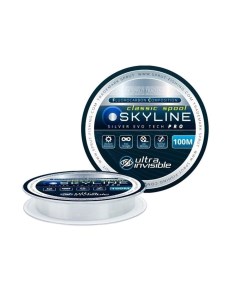 Леска для рыбалки SKYLINE EvoTech CLASSIC Silver 0 145mm 100m 1 штука 4 05 1 Sprut