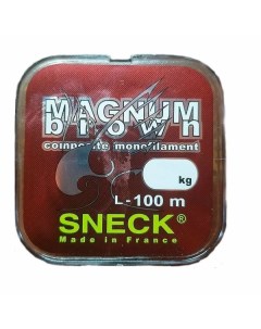 Леска монофильная для рыбалки Magnum Brown d 0 Brown 3 шт 3 3 0 22 7 8 Sneck