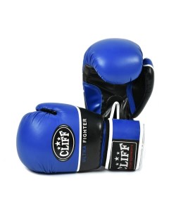 Перчатки боксёрские ULTRA FIGHTER FLEX 8 унций сине чёрные Cliff
