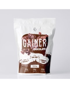 Гейнер Gainer 1500 гр шоколад Pm-organic nutrition