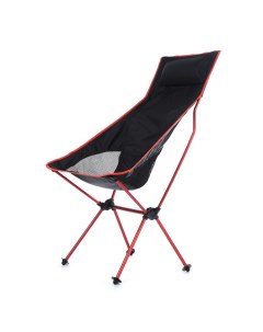Туристическое кресло Складной стул красного цвета в чехле Hikers