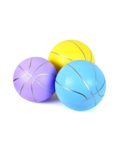 Мяч резиновый баскетбольный d 20см 8 PVC Cliff