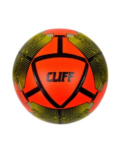 Мяч футбольный HS 2011 5 размер PU Hibrid оранжево золотой Cliff