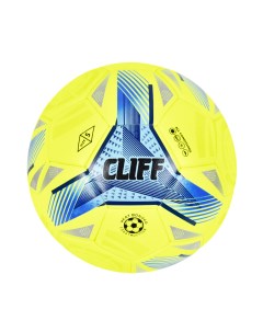 Мяч футбольный CF 59 5 размер PU клееный желтый Cliff