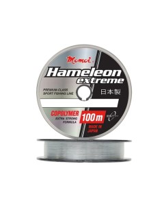 Монофильная леска для рыбалки Hameleon Extreme 3 0 15 2 7 3 silver 3 Momoi