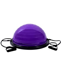 Полусфера для фитнеса мяч Босу 60см фиолетовая Cliff