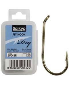Крючки для рыбалки KH 71451 Dry Fly BR BR 40 2 8 Saikyo