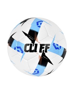 Мяч футбольный HS 3241 4 размер с отскоком PU Hibrid белый Cliff
